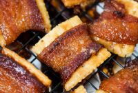 Cajun Caramelized Bacon Cracker Crunch