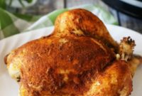 Slow Cooker Tender Roasted Chicken