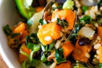Sweet & Spicy Sweet Potato Bowls