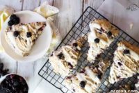 Decadent Blackberry Cream Cheese Scones
