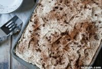 Tiramisu Sheet Cake Bliss