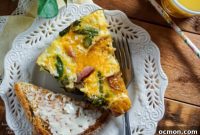 Hearty Ham, Asparagus, and Potato Frittata
