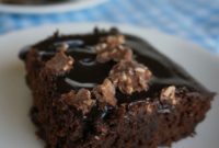 Fudgy Brownies Crowned with Hazelnut Ganache