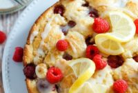 Raspberry Streusel Coffee Cake