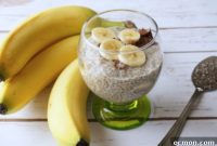 Banana Chocolate Chunk Chia Morning Pudding