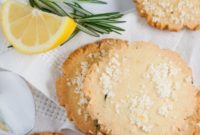 Fragrant Lemon Rosemary Cookies