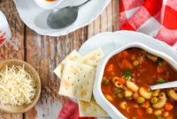 Hearty Hamburger Macaroni Soup