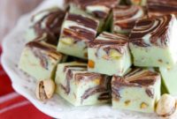 Pistachio Marble Fudge
