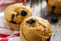 Wholesome Blueberry Bran Muffins