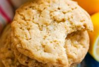 Zesty Lemon Cowboy Cookies