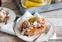 Loaded BBQ Sweet Potatoes
