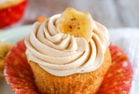 Peanut Butter Banana Bliss Cupcakes