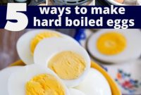 Mükemmel Katı Yumurta Yapmanın 5 Sırrı
