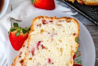Effortless Strawberry Yogurt Loaf