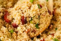 Refreshing Cranberry Couscous Salad