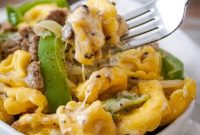 Cheesesteak Stuffed Tortellini