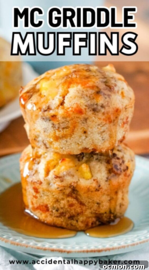 McGriddle Muffins bring all the flavors of your favorite fast food breakfast sandwich with a fraction of the cost! These easy muffins take just a few minutes to make and freeze wonderfully for a breakfast option your kids will love!