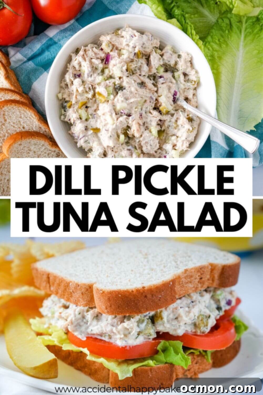 Tangy Dill Pickle Tuna Salad 8 This Dill Pickle Tuna Salad is a cinch to make, packed with protein and, of course, is loaded with dill pickles for an easy weekday lunch that makes a great sandwich, wrap, or cracker topping.