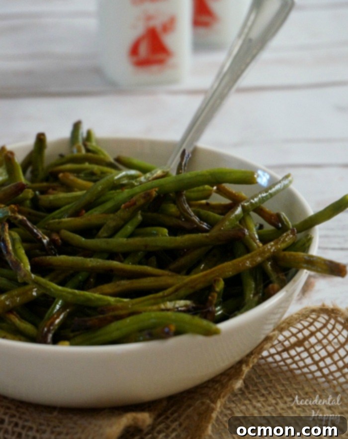 Oven Roasted Green Beans