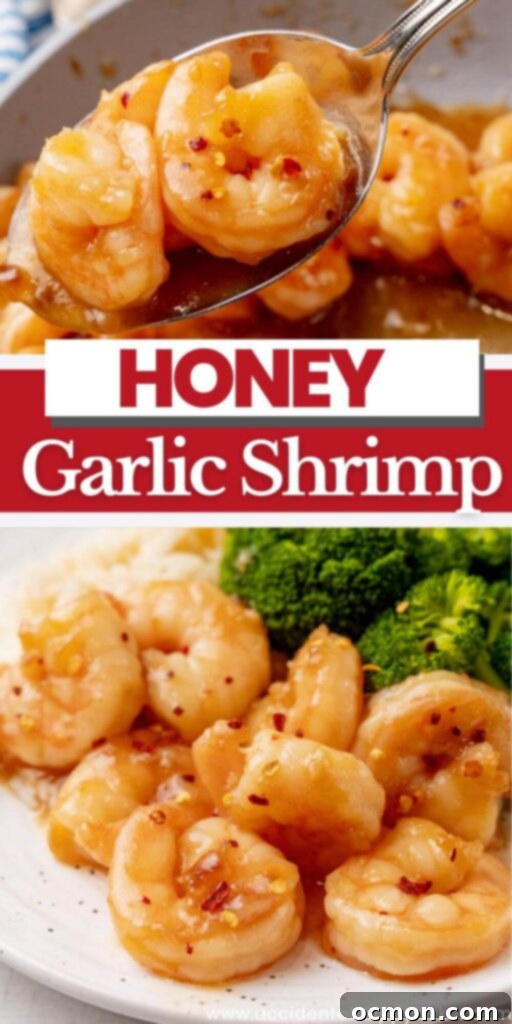 This recipe yields juicy shrimp coated in a sweet and sticky garlicky honey glaze. Caramelized to perfection with a touch of spice. All in less than 30 minutes! 