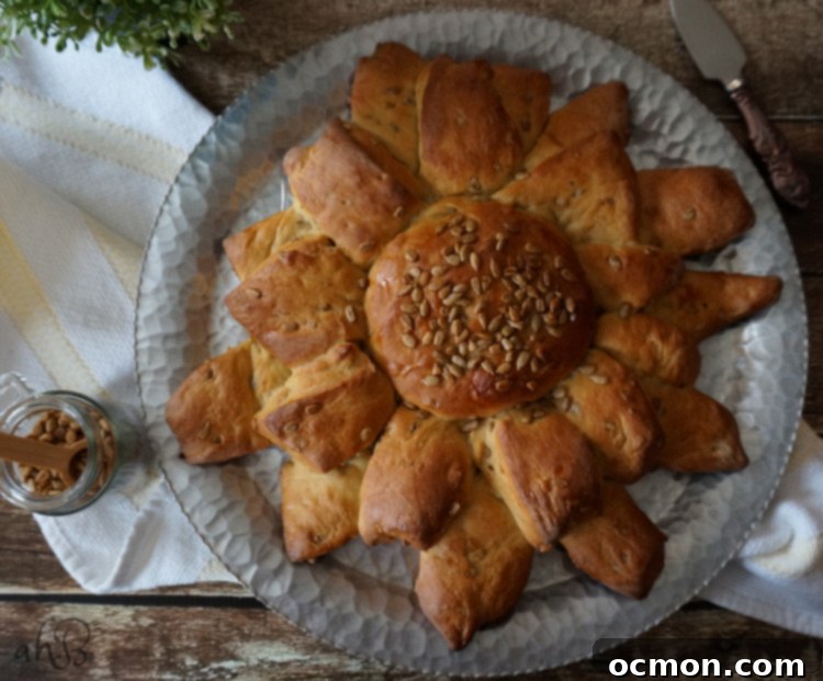 Delicious Sunflower Bread, slightly sweet and nutty, an easy multigrain bread recipe. 