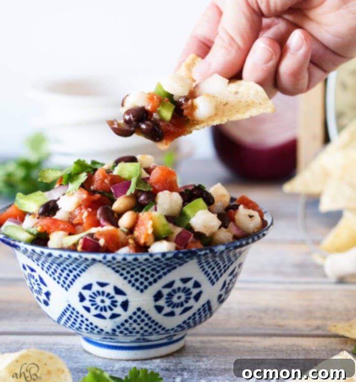 Desert Jewel Salad 4 Close-up of Freshly Chopped Vegetables for Southwest Caviar