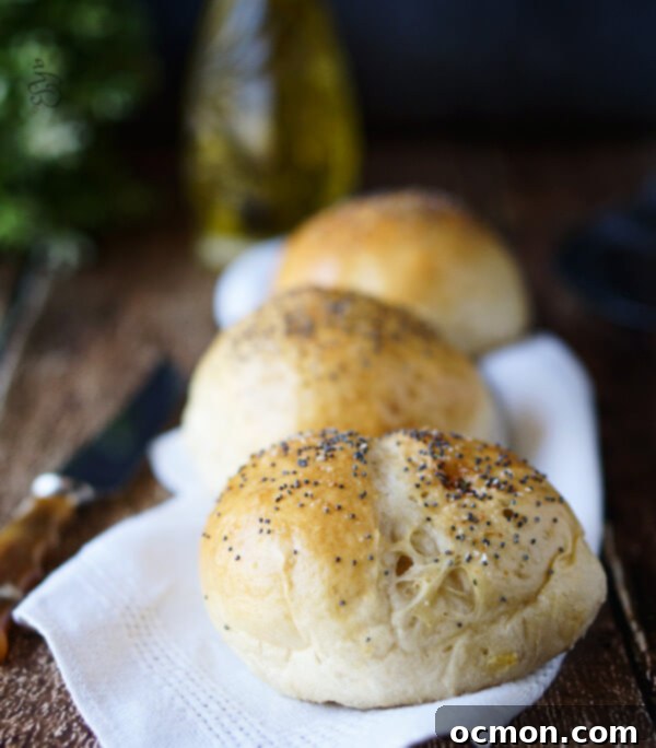 Caramelized Onion Buns