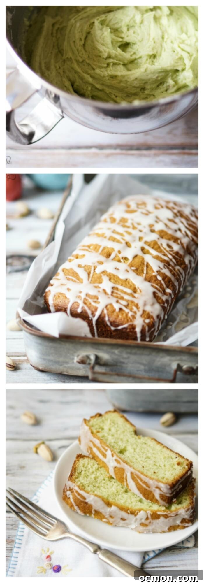 Velvet Pistachio Pudding Pound Cake 2 Pistachio Pudding Pound Cake