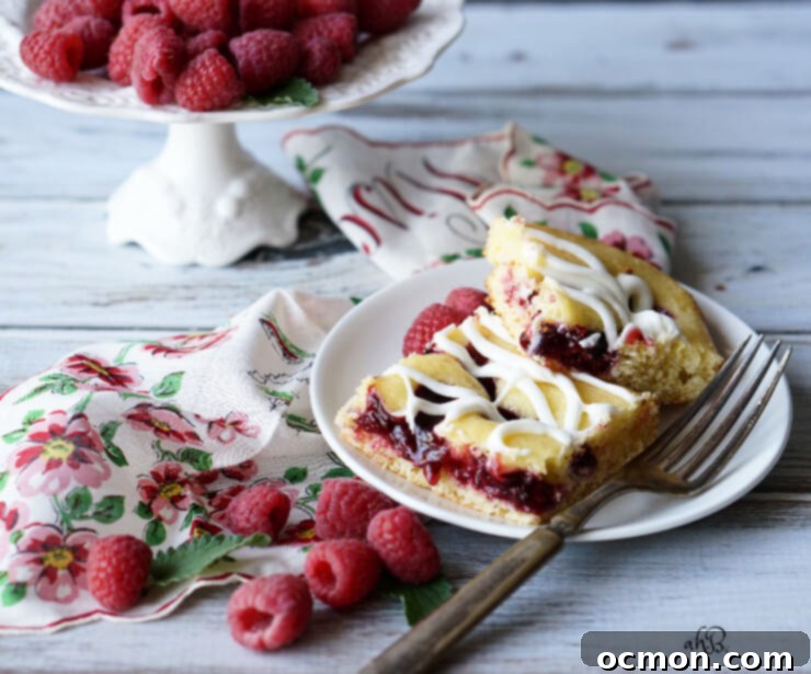 Decadent Raspberry Cream Cheese Bars 4 Raspberry Cream Cheese Squares