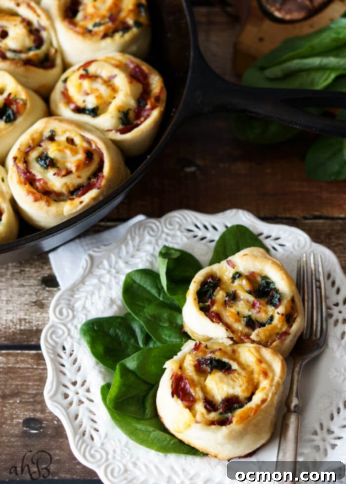 Savory Roast Beef and Gouda Rolls