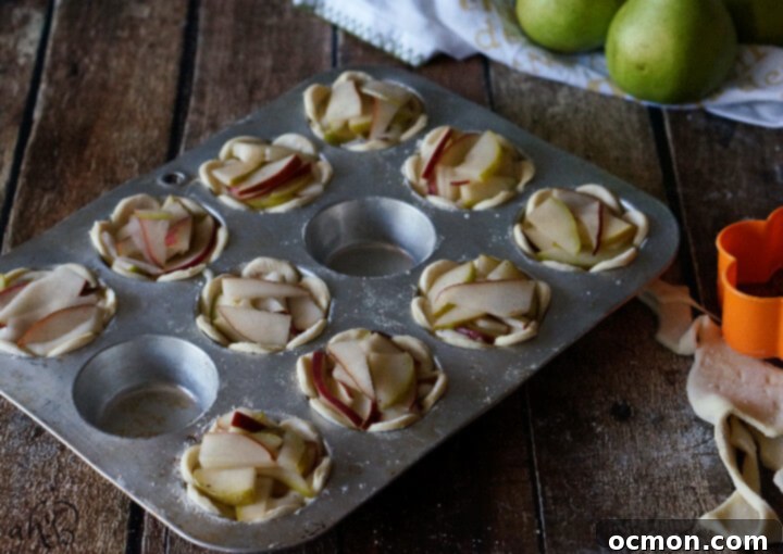 Rumchata Infused Pear Cheesecake Tarts 5 Pear Rumchata Cheese Tarts