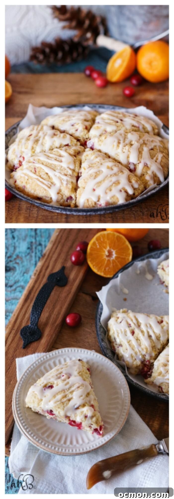 Ruby Zest Scones 2 Cranberry Orange Scones