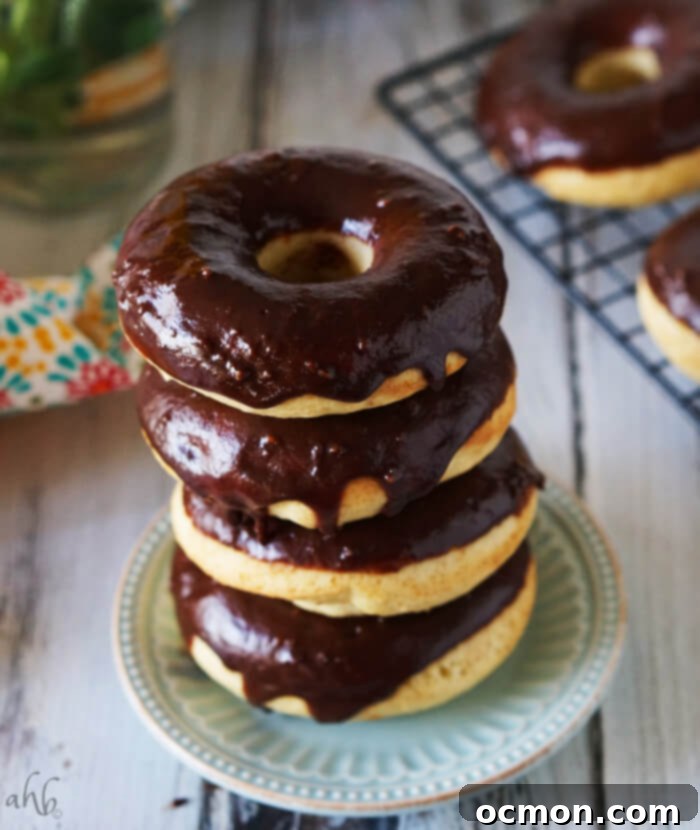 Zesty Orange Donuts with Velvety Chocolate Glaze 8 Chocolate Glazed Orange Donuts