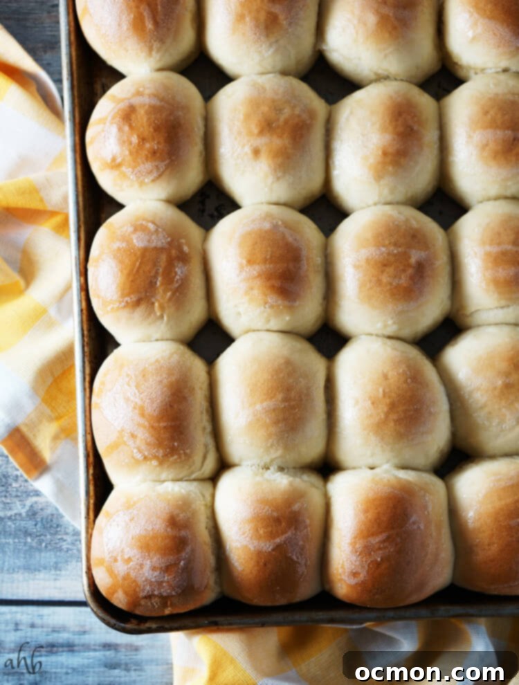 Easy homemade Hawaiian rolls