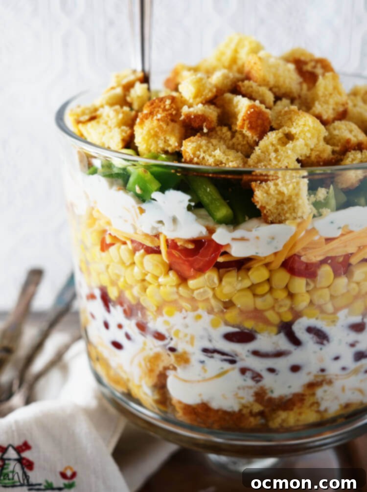 Boxed Cornbread: The Secret to Baking Brilliance 7 Layered Cornbread Salad