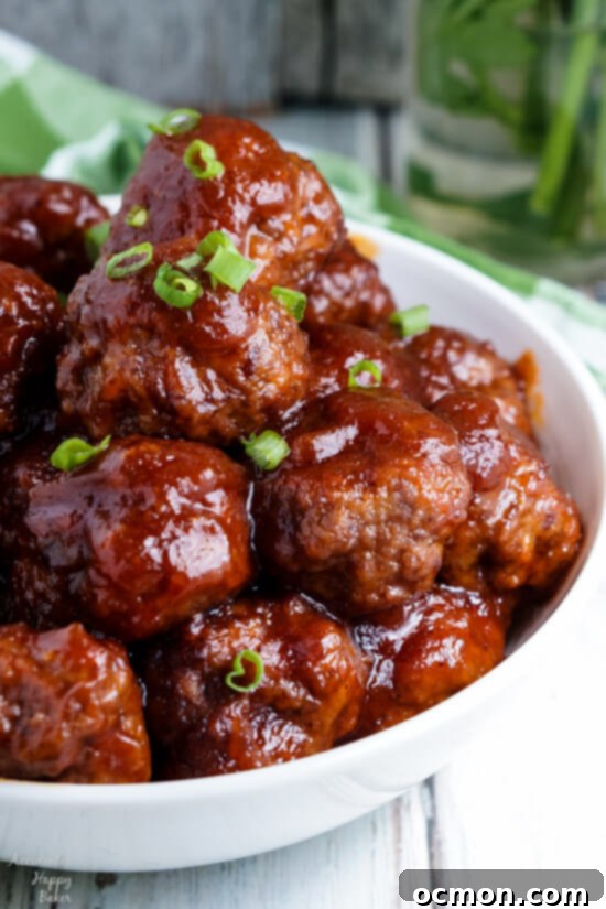 Cranberry Glazed Meatballs 2 Cranberry Meatballs