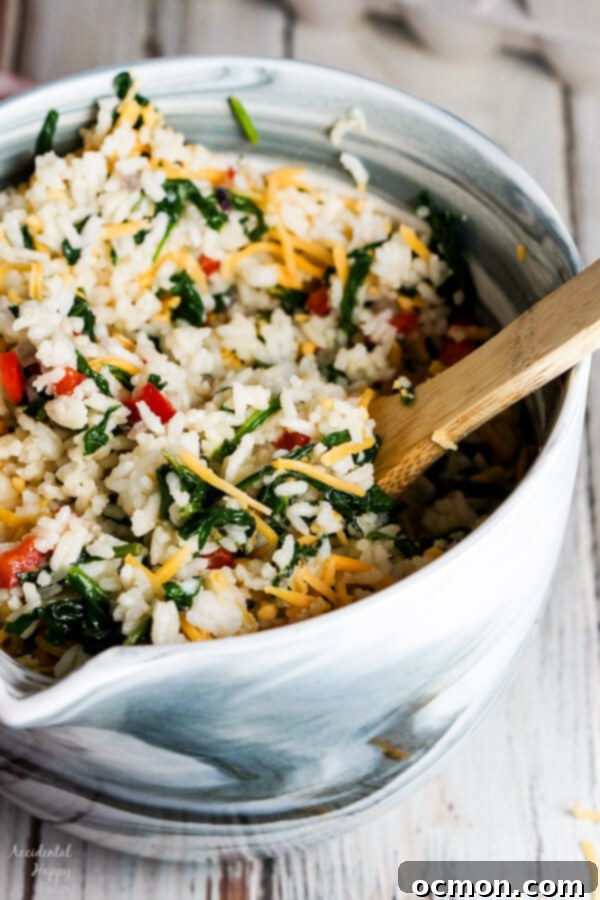 Verdant Rice & Spinach Gratin 4 Spinach Rice Casserole