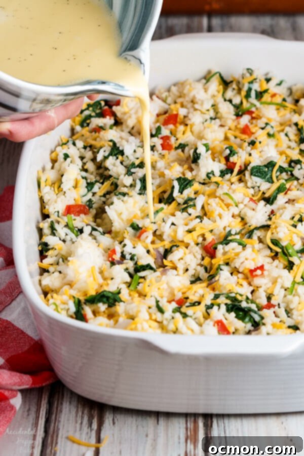 Verdant Rice & Spinach Gratin 5 Spinach Rice Casserole