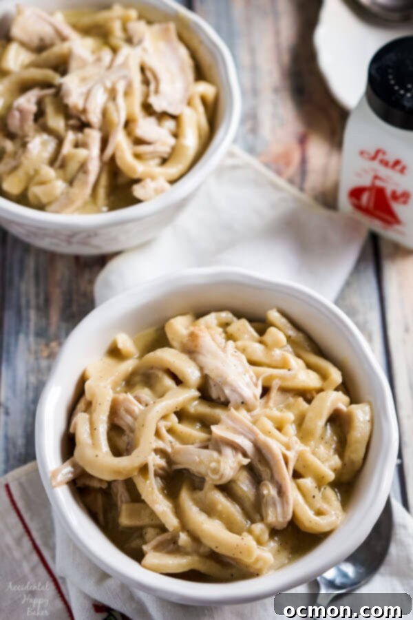 Instant Pot Turkey Noodles 5 Creamy turkey and noodles in the Instant Pot