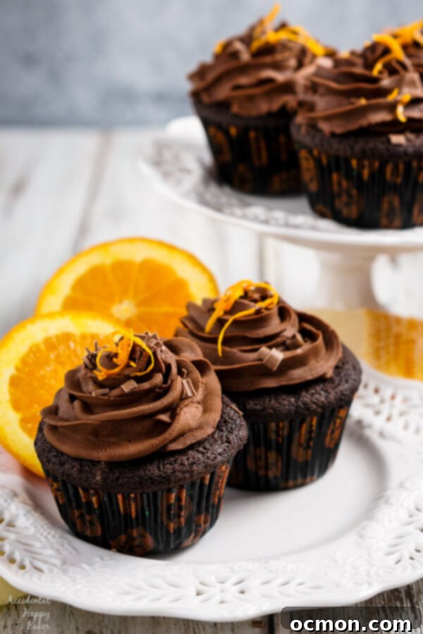 Orange Cocoa Dreams 2 Chocolate Orange Cupcakes