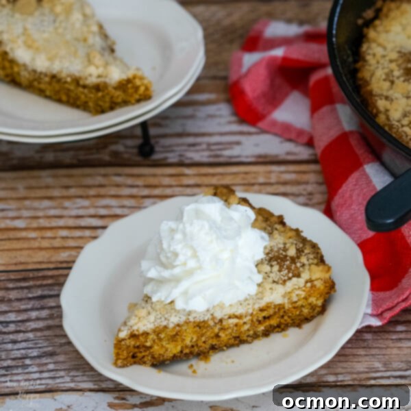 Deep Molasses Skillet Cake 7 Deep and rich molasses brings the flavor in this simple Molasses Skillet Cake. #skilletcake #molassescake #molasses #easyrecipe #castironskillet