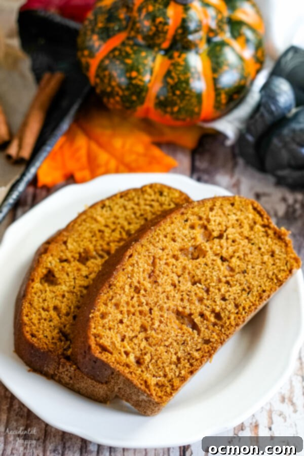 Fresh ingredients laid out for baking Downeast Maine Pumpkin Bread, including spices and applesauce cups.