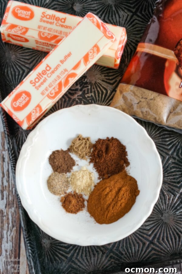 Butter, dark brown sugar, and a variety of warming spices form the essential base for these traditional German Gingerbread Cookies.