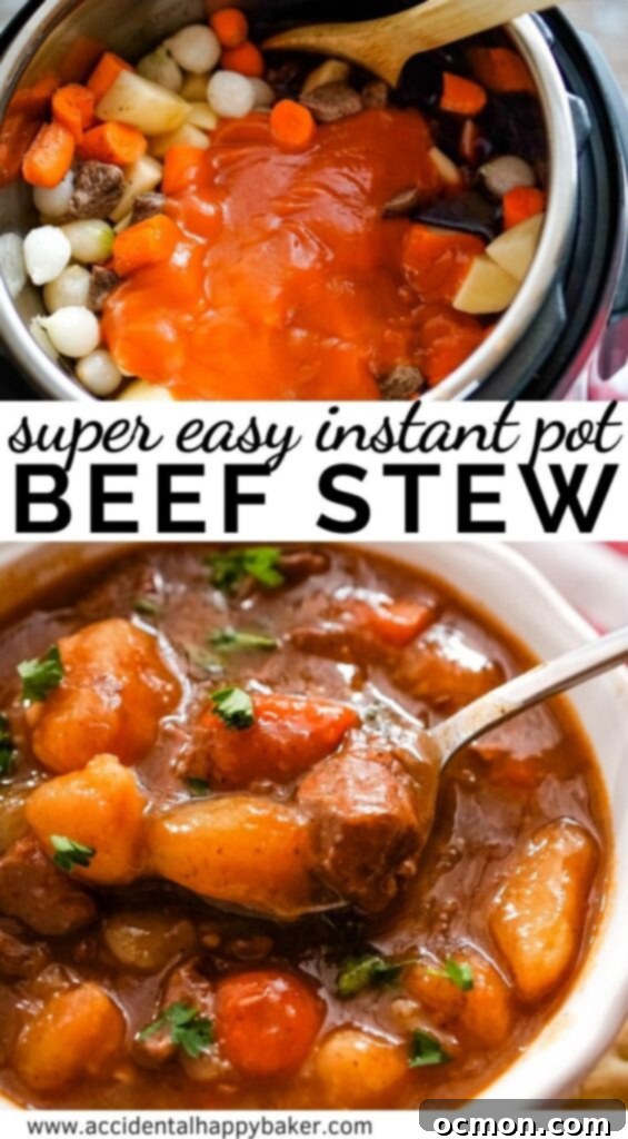  This easy instant pot beef stew recipe takes just a fraction of the time, but still has that amazing homestyle slow cooked taste you’re looking for! 